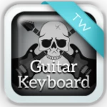 guitar keyboard android application logo